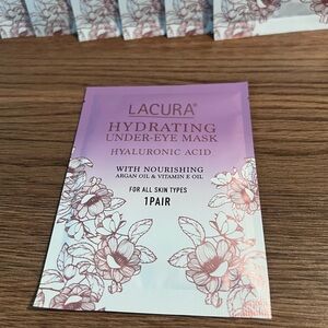 Lacura Hydrating Under-Eye Masks 8-Pack | Hyaluronic Acid | BNIP